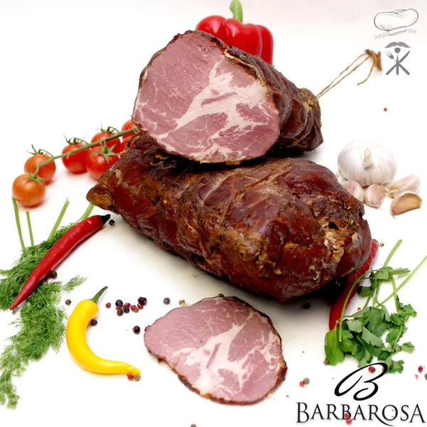 Ceafa de porc Bazna, afumata 100gr