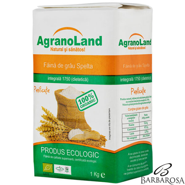 Faina integrala Spelta BIO 1750-25 kg