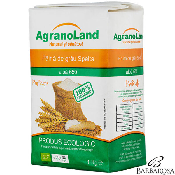 Faina alba Spelta BIO 650-25 kg