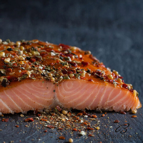 Somon cu piper Afumat la cald  100gr