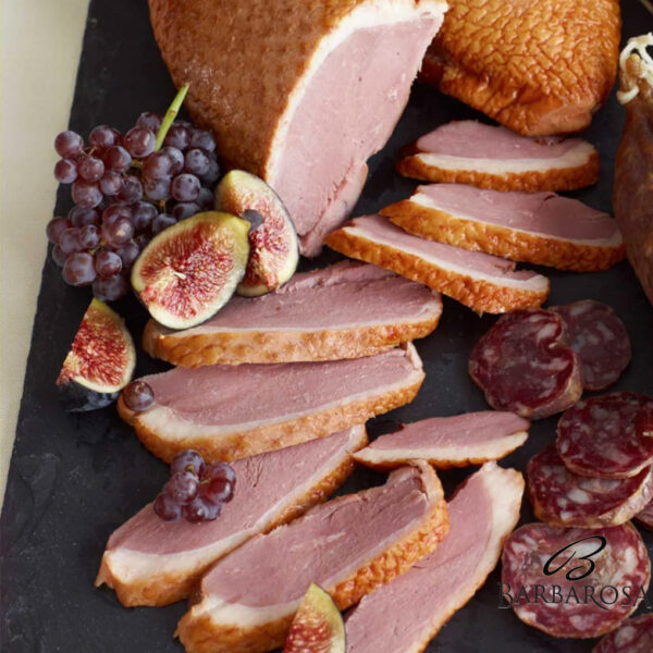 Piept de rata afumat la rece