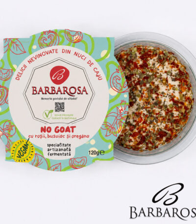 branza vegana din caju cu rosii busuioc si oregano 120gr