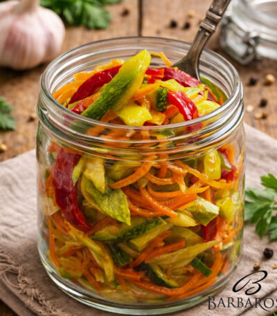 salata de dovlecei cu morcov si ardei kapia 250 gr